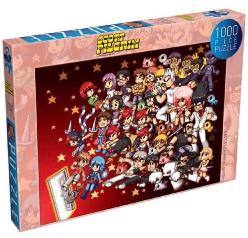 Renegade Games 1000 Piece Jigsaw Puzzle - Scott Pilgrim Pixel Art Sale!!!