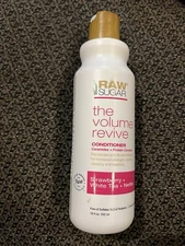 NEW Raw Sugar Volume Revive Conditioner Strawberry + White Tea + Nettle 18 fl oz