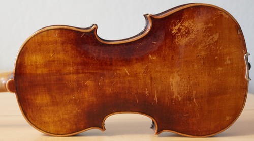 old 4/4 violin Geige viola cello Bratsche fiddle label MICAEL DECONET Nr. 1744