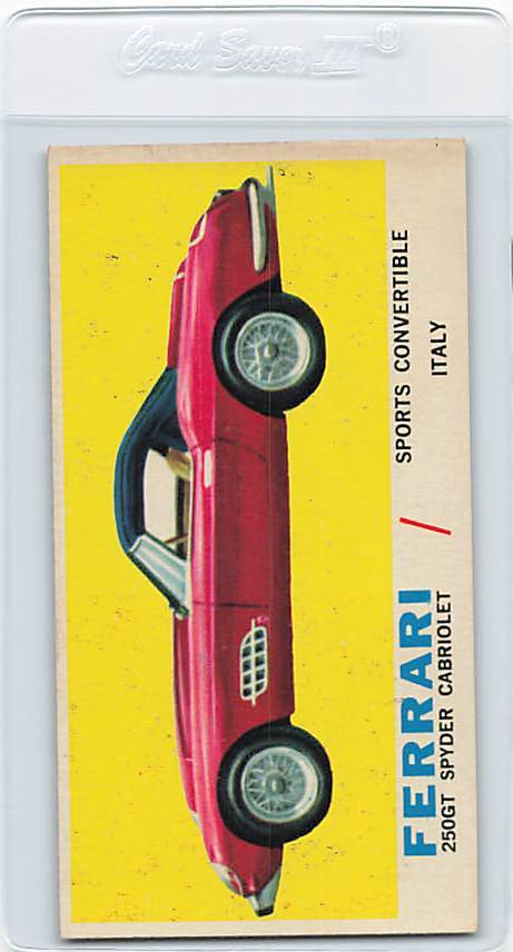 1961 Topps Sports Cars #55 Ferrari EX/MT *DA-OS1185