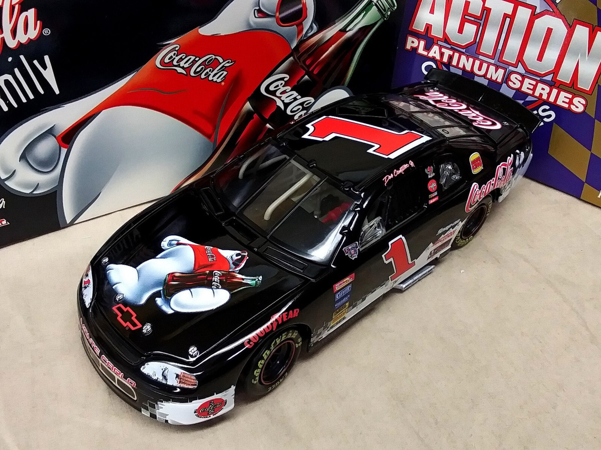 Vintage NASCAR #1 Dale Earnhardt Jr Coca-Cola 1998 Monte Vintage NASCAR #1 Dale Earnhardt Jr Coca-Cola 1998 Monte