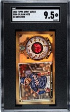 2022 Topps Gypsy Queen #29 Juan Soto GQ Gems Mini SGC 9.5 MINT+