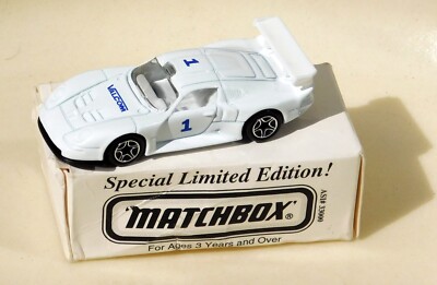 NEW 1997 MATCHBOX Porsche 911 GT1 VALCOM SPECIAL LIMITED EDITION !