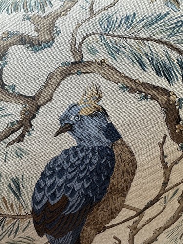 Thibaut F910861 Williamson Blue Fabric 8 yards - Picture 5 of 10