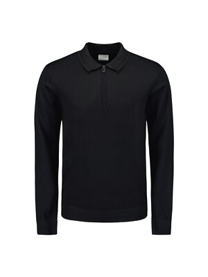 No Excess Pullover Polo Half Zip in 2 Farben 25210846