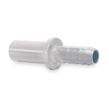 JOHN GUEST PP251212W-PK10 Stem,Tube OD 3/8 In.,Poly,PK10 1WTT8