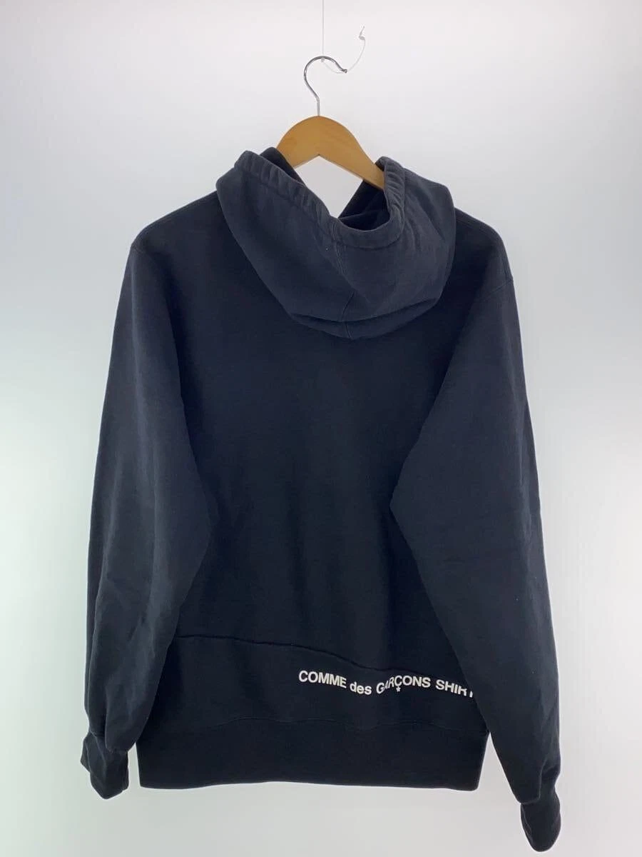 Felpa Supreme con cappuccio M cotone BLK 18aw usata