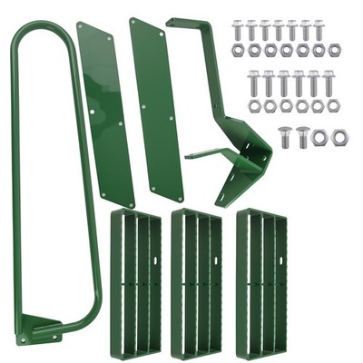 Safety Step Platform with Rail for John Deere 4840 4850 4955 Row Crop Tractor