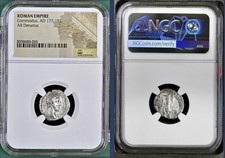 Roman Emperor Commodus Silver Denarius 177AD-192AD NGC Genuine Ancient Coin