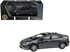 2023 T&yota Prius Guardian Gray 1/64 T&y Diecast Model Car by Paragon Models