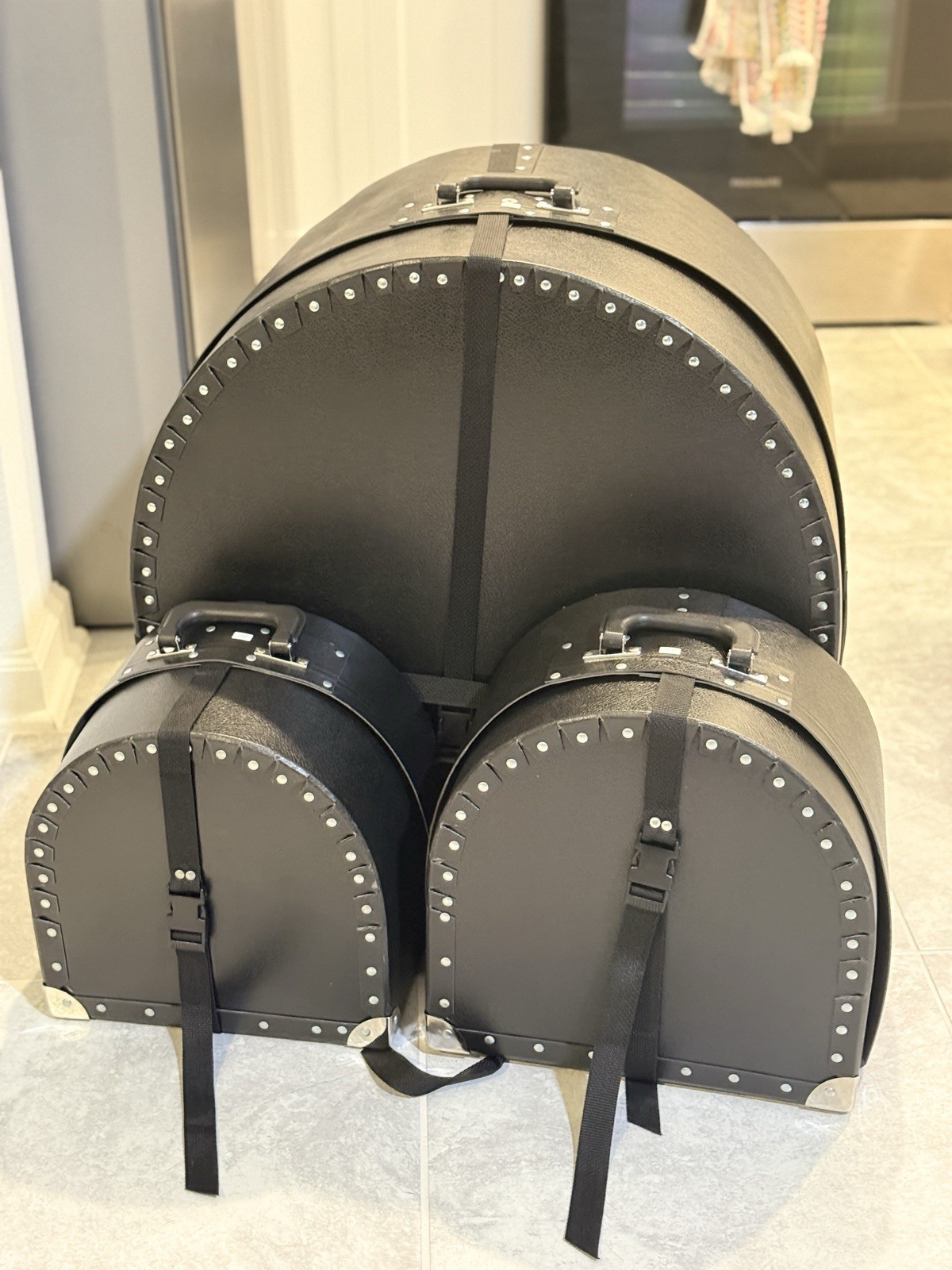 Nomad 3-Piece Drum Case Set – Sizes: 10”, 12” and 22”