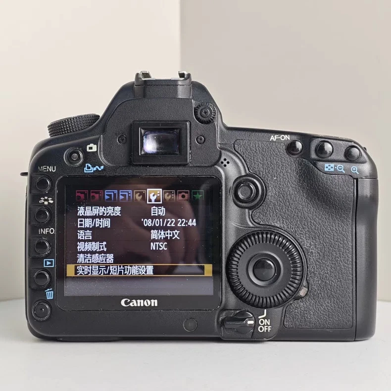 Cuerpo de cámara digital Canon EOS 5D Mark II 21,1 MP SLR con accesorios inglés Foto 2 de 4