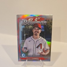 Bowman Chrome 2024 Corbin Carroll My 1st Bowman Insert #M1B-13 Diamondbacks