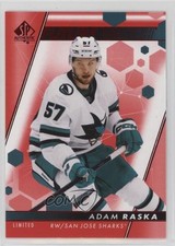 2022-23 SP Authentic Future Watch Limited Red Adam Raska #175 14tx