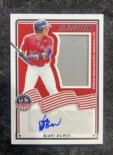 2025 Panini Stars and Stripes - USA Signatures Silhouettes Blake Bowen  /199