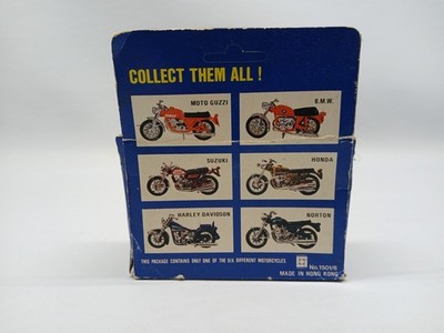 Vintage Zee Toys Honda 750 Motorcycle Ridge Rider Gold Chrome Hong