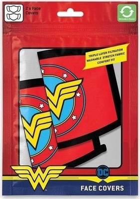Gadget - Dc Comics: Pyramid - Wonder Woman - Logo (Face Covering / Mascherina Pr
