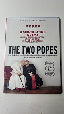 The Two Popes Netflix DVD For Your Consideration FYC Anthony Hopkins Meirelles