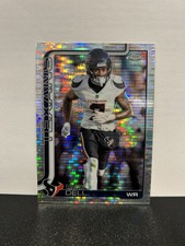 2025 Topps Chrome Football - Tank Dell #123 Pulsar Refractor - Texans