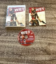 Wet (Sony PlayStation 3, 2009) COMPLETE! Tested & Working!