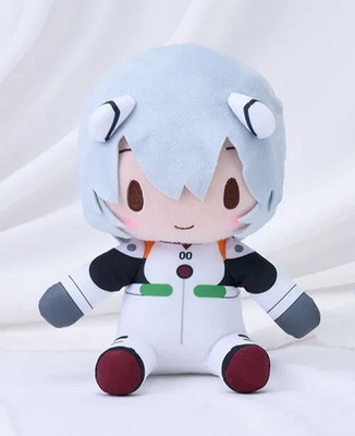 Evangelion Rei Ayanami Fuwapuchi M Plush Doll Toy 22cm Short Hair SEGA 2025 New