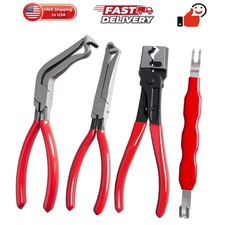 4 Pieces Electrical Disconnect Pliers for Cars, Automotive Electrical Plug Co...