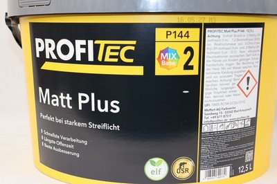PROFITEC Matt Plus P144   Base 2   12,5L   Innenfarbe   Matt   ELF   tönbar