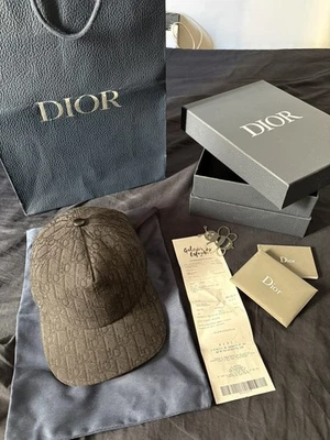 Casquette Dior oblique - Photo 1/4