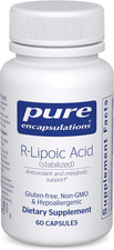 R-Lipoic Acid Stabilized  Hypoallergenic Supplement with Enhanced Antioxidant