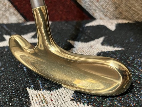 TITLEIST Standard Flange BULLSEYE - 35” Brass Putter SCOTTY CAMERON + Headcover - Picture 5 of 22
