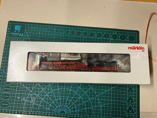 Güterzug-Dampflokomotive 37040. Spur, H0. Bauart, 1:87. Epoche, II | Zustand: Gebraucht