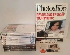 Lot Photoshop Creative Advanced EMag Elements Portrait Retouching Best DVDS