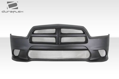 2011-2014 Dodge Charger Hellcat Look Front Bumper - 1 Piece - FRP