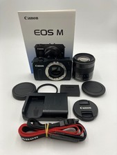 Canon EOS M 18-55mm IS STM Lens Kit Mirrorless Camera Black