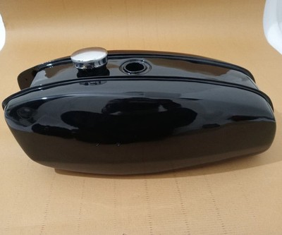 BSA A65 THUNDERBOLT LIGHTNING 70ER JAHRE SCHWARZ LACKIERTER STAHL GAS BENZIN ...