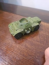 DINKY 'DAIMLER FERRET ARMY SCOUT CAR' VINTAGE. COMPLETE. ORIGINAL