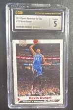 Sports Illustrated 2014 Kids Kevin Durant #327 CSG 5 Oklahoma City Thunder