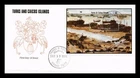 Dr Jim Stamps Turks & Caicos Isl 50Th Anniv D-Day Souvenir Sheet Fdc Monarch