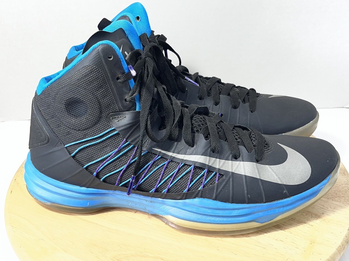 Nike Air Hyperdunk 2012 Icy Blue Men’s size 14 Basketball shoes Rare! RARE Nike Hyperdunk 2012 Basketball Shoes Navy Blue Men main image 3