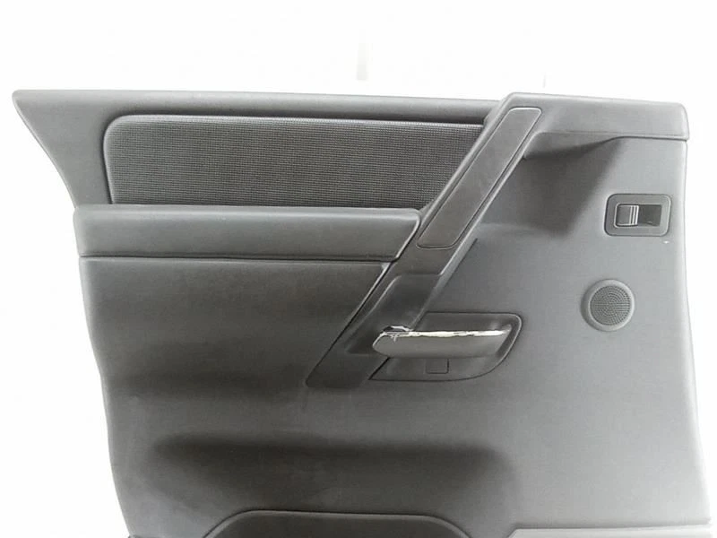 2007 NISSAN ARMADA DRIVER LEFT REAR DOOR TRIM PANEL BLACK OEM  - Image 3 of 4
