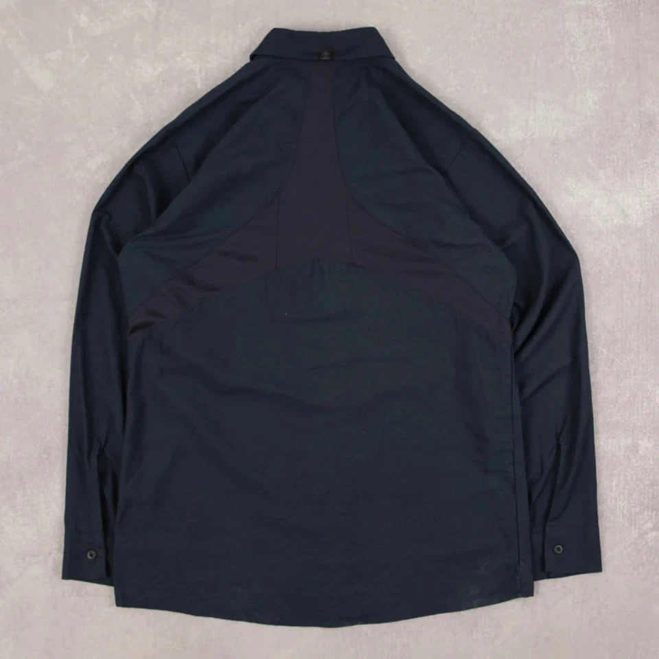 Red Kap Vintage Subaru Workwear Shirt L Men's Navy Blue Utility - image 2 of 4