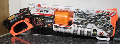 Zuru X-shot Skins Lock Blaster getestet und funktionsfähig