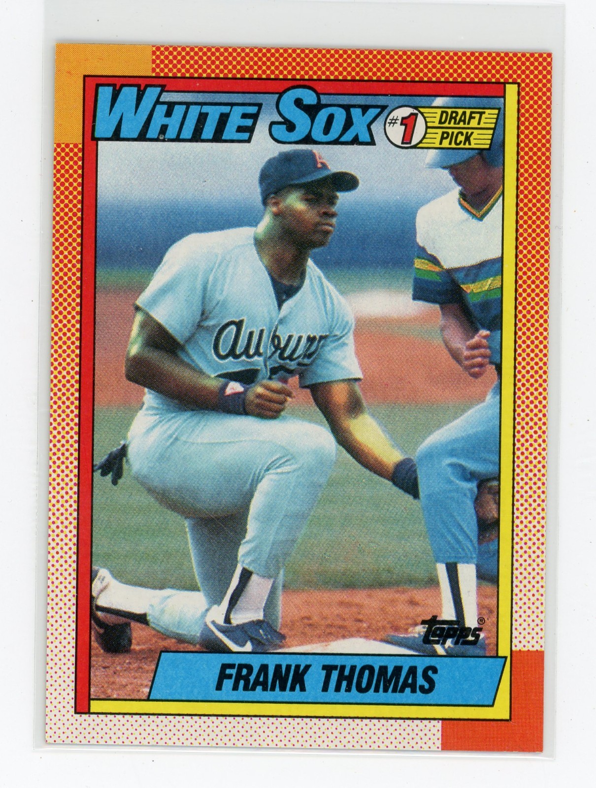 1990 Topps Baseball #414 Frank Thomas Rookie Card RC Chicago White Sox Auburn
