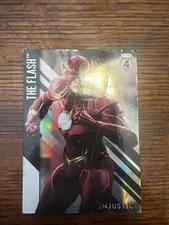 THE FLASH 2017 RAW THRILLS DC COMICS Injustice Gods Among Us Ser. 4 NEW 52 FOIL