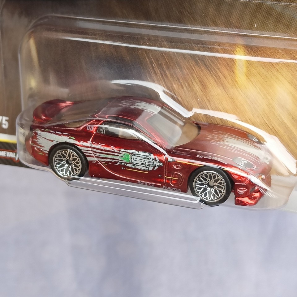 2026 Hot Wheels Fast & Furious 25th Anniversary Mazda RX-7 Red MINT In ...