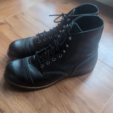 Red Wing Shoes Heritage Iron Ranger 8084 Size 10.5  Men's Boot - Black
