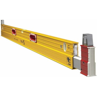 Stabila 35712 7'-12'  Type 106T Extendable Plate Levels W/REM STANDOFFS