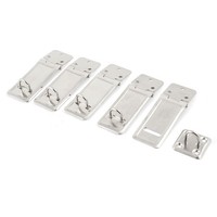 5 Set Schrank Schublade Hardware Edelstahl VorhäNgeschloss Haspe Staple