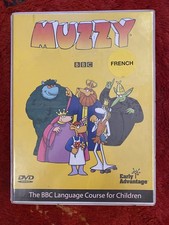 BBC Muzzy Language Course for Children French 6 x DVD complete Box Set used