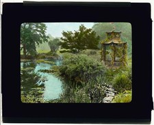 Viscount Waldorf Astor house,Taplow,Buckinghamshire,England. Water garden